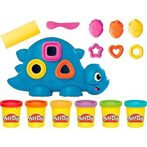 Massa de Modelar Play-Doh Dinossauro de Formas e Cores Hasbro - G0491