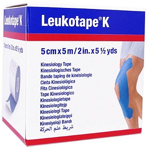 Fita Leukoplast 5cm x 5m (Azul)