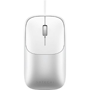 Mouse com Fio Satechi Slim LX Cabo MN25STH08 - Prata