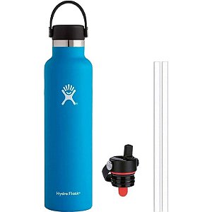 Botella Térmica Hydro Flask S21SX415 621mL + Tapa SFS001 - Azul Claro