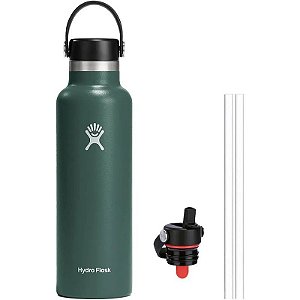 Garrafa Térmica Hydro Flask S21SX332 621ml + Tapa SFS001 - Fir