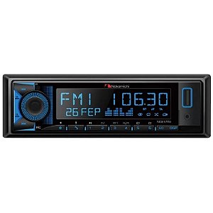 Rádio de Mesa Nakamichi NQ514B AUX/USB/BT/FM