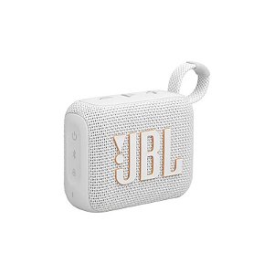 Caixa de Som JBL Go 4 - Bluetooth - 4,2W - À Prova D'Água - Branco