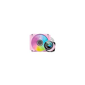 Cooler de Água para Processador Darkflash Twister DX-120 V2.6 120MM Argb - Rosa