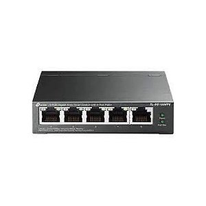 Hub 5 Portas TP-Link TL-SG105PE Smart Giga 4POE+