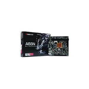 Placa Mãe Biostar A68N-2100K: Processador AMD E1-6010 e DDR3 - Mini ITX