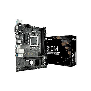 Placa-Mãe Gamer Up H310M, Intel LGA 1151, M-ATX, DDR4, M.2 NVMe, UP-H310M