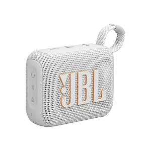 Caixa de Som JBL Go 4 Bluetooth 4.2W RMS IP67 - Branco