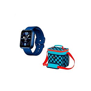 Relógio Smart Watch FTX FTXK10-BL + Bolsa Cons Igloo Relógio Azul 123194