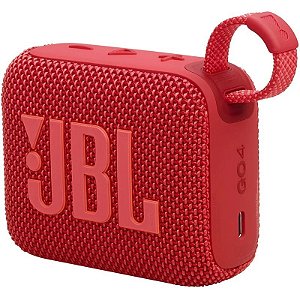 Caixa de Som JBL GO 4 Vermelha