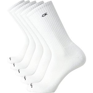 Meias Calvin Klein CVM213CR09001 - Masculina (5 Pares)