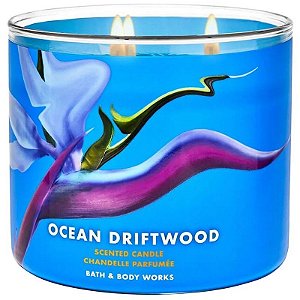 Vela Aromática Bath & Body Works Ocean Driftwood - 411g