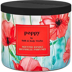 Vela Aromática Bath & Body Works Poppy - 411g