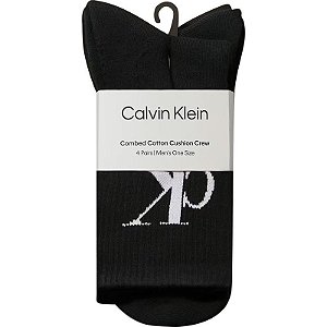 Meias Calvin Klein CVM213CR08001 - Masculinas (5 Pares)