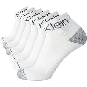 Meias Calvin Klein CVM213QT04002 - Masculina (6 Pares)