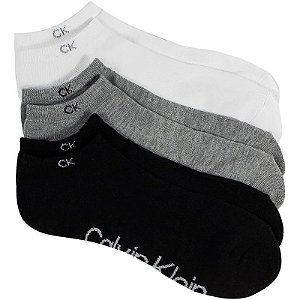 Meias Calvin Klein CVM221NS01003 - Masculinas (6 Pares)