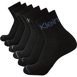 Meias Calvin Klein CVM211QT09001 - Masculino (6 Pares)