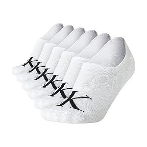 Meias Calvin Klein CVW211LN02002 - Feminino (6 pares)
