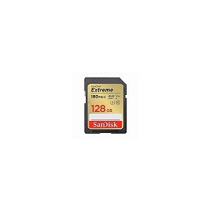 Cartão de Memória SD Sandisk Extreme Class 10 U3 128GB Uhd 4K - SDSDXVA-128G-Gncin