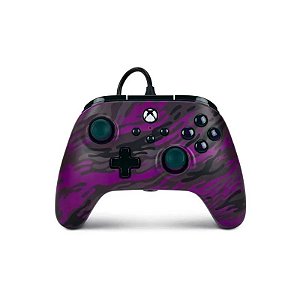 Controle Powera Enhanced Wired PWA-A-07981 para Xbox Series - Roxo