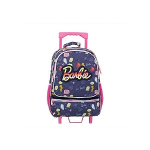 Mochila com Rodas Barbie Chenson Azul