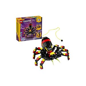Jogo Lego Creator Animais Selvagens A Aranha 153 Peças