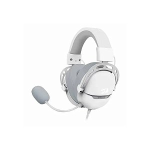 Fone de ouvido Redragon Aurora H376WG USB - Branco