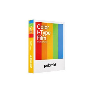 Filme Polaroid Colorido Tipo I de 8 Fotos Instantâneas - para Câmera Polaroid