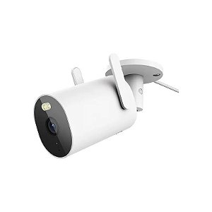 Câmera de Vigilância IP Xiaomi AW300 MBC20 4MM 2K Externa - Branco/Preto