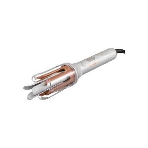 Modelador de Cabelo Enzo Profissional EN-1966 750 W 220V - Branco/Laranja