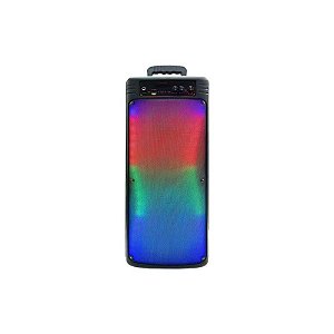 Caixa de Som Kolav XH-2801 8"X2 Recarregável/USB/Bluetooth/Microfone