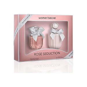 Kit Women Secret Rose Seduction Eau de Toilette Feminino 100ML