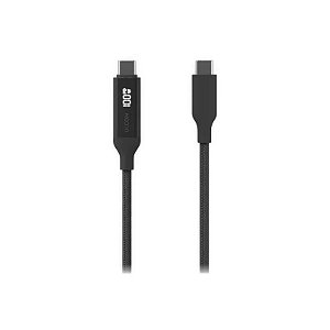 Cabo USB-C Ui. UACC-CABLE-USB-100W-2M-BK com Indicador de Carregamento
