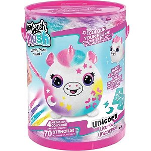 Peluche Unicórnio Aerográfico Canal Toys - OFG 266