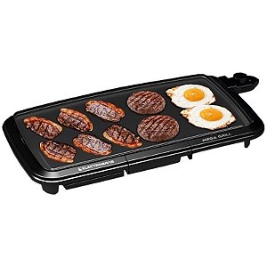 Churrasqueira Elétrica Electrobras EBGR-50 Mega Grill 1800 Watts 110V/60Hz Preto