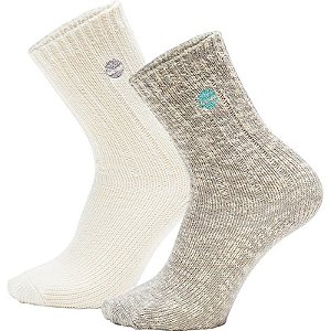 Meias Cano Alto Timberland Boot Socks A2PTFEA3 (2 Pares)