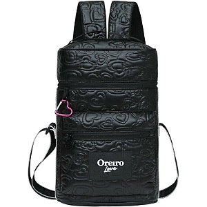 Mochila Matera Las Oreiro 17314 - Preta
