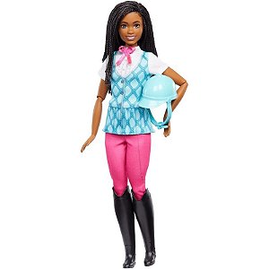 Boneca Brooklyn Barbie Mysteries: A Grande Caça ao Cavalo Mattel - HXJ39
