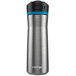 Garrafa Térmica Contigo Ashland Chill 2,0 709mL - Azul Papoula/Papoila Azul