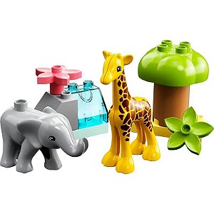 Jogo de Construção Lego Duplo Animais Selvagens da África - 10971 (10 peças)