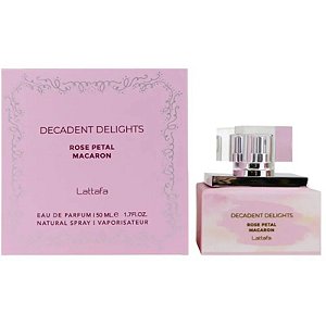 Perfume Lattafa Decadent Delights Pétala de Rosa EDP 50mL - Feminino