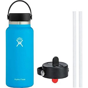 Garrafa Térmica Hydro Flask W32BTS415 946mL + Tampa WFS001 - Pacífico