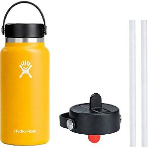 Garrafa Térmica Hydro Flask W32BTS827 946mL + Tampa WFS001 - Starfish