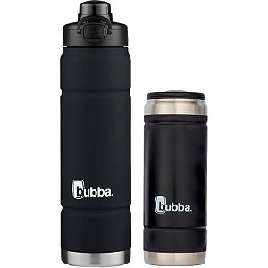 Kit Vaso 532ml + Garrafa Térmica Trailblazer 946ml Bubba - Preto