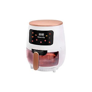 Fritadeira Elétrica Smartfy AF01W - 1400W - 3,6L - 220V 50/60Hz - com Visor - Branca