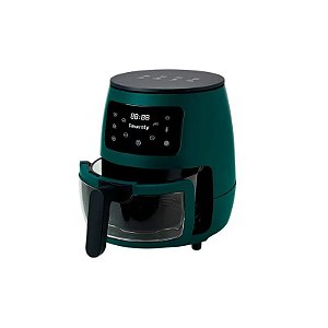 Fritadeira Elétrica Air Fryer Smartfy AF03BL 110V Preto/Verde 3.6L
