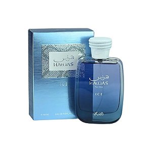 Perfume Rasasi Hawas Ice Água de Perfume Masculino 100ml