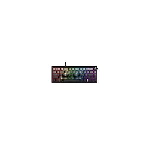 Teclado Gamer Mecânico Ajazz AK650 Nacodexx Mini USB / RGB / Day Dream / Inglês - Preto (986475)