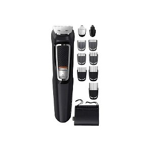 Cortador de Cabelo Philips Norelco MG3740/40 Recarregável - Preto 13 Peças