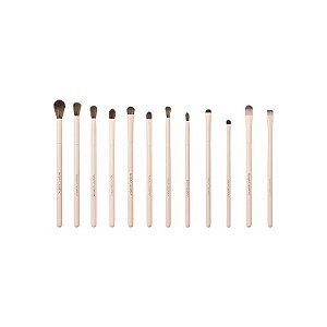 Jogo de Pincéis Beauty Creations Nude X BS12NX - 12 Peças